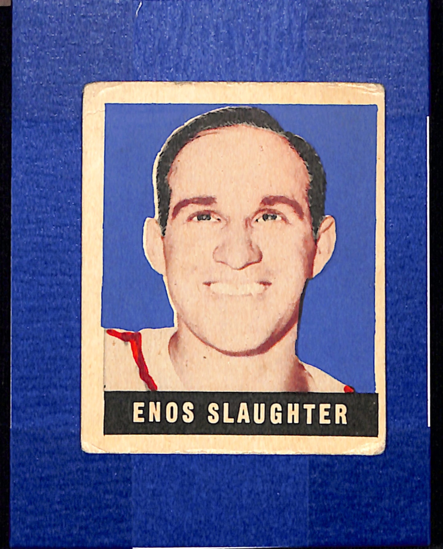 1948-49 Leaf #127 Enos Slaughter St. Louis Cardinals VG CS26014506