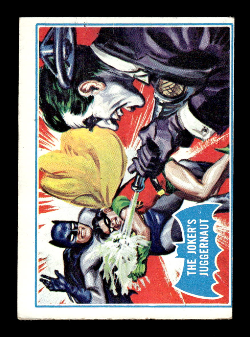 1966 Topps Batman Series B #23B The Joker's Juggernaut VG CS26014512