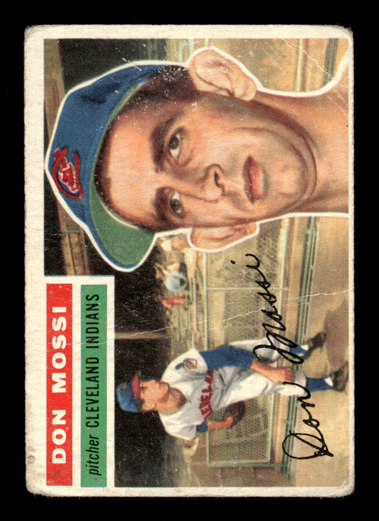1956 Topps #39 Don Mossi Cleveland Indians Poor CS26014543