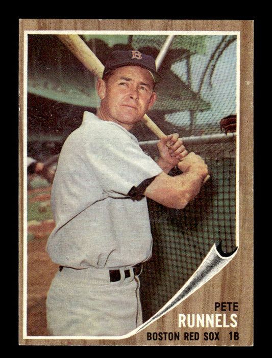 1962 Topps #3 Pete Runnels Boston Red Sox EX CS26014567