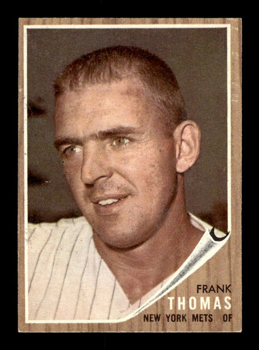 1962 Topps #7 Frank Thomas New York Mets EX CS26014570