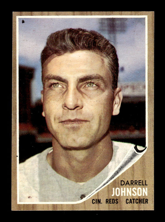 1962 Topps #16 Darrell Johnson Cincinnati Reds EX CS26014576