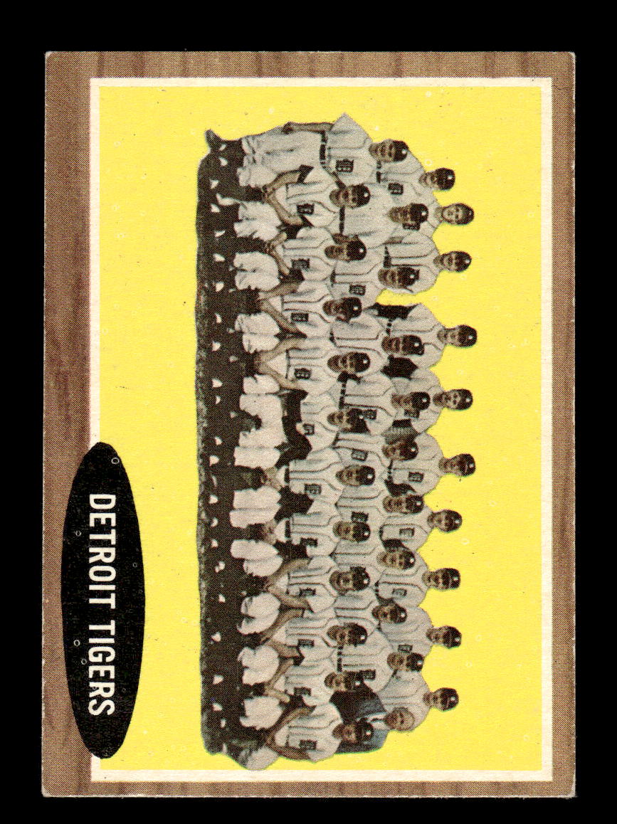 1962 Topps #24 Detroit Tigers Detroit Tigers EX CS26014581