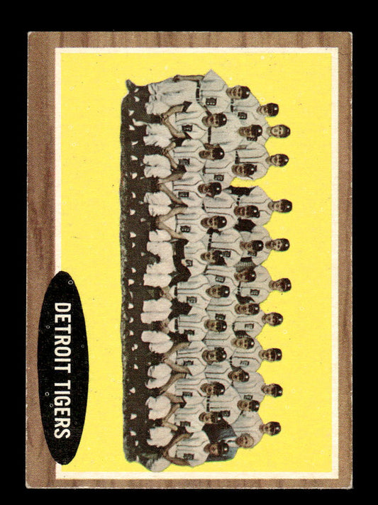 1962 Topps #24 Detroit Tigers Detroit Tigers EX CS26014581