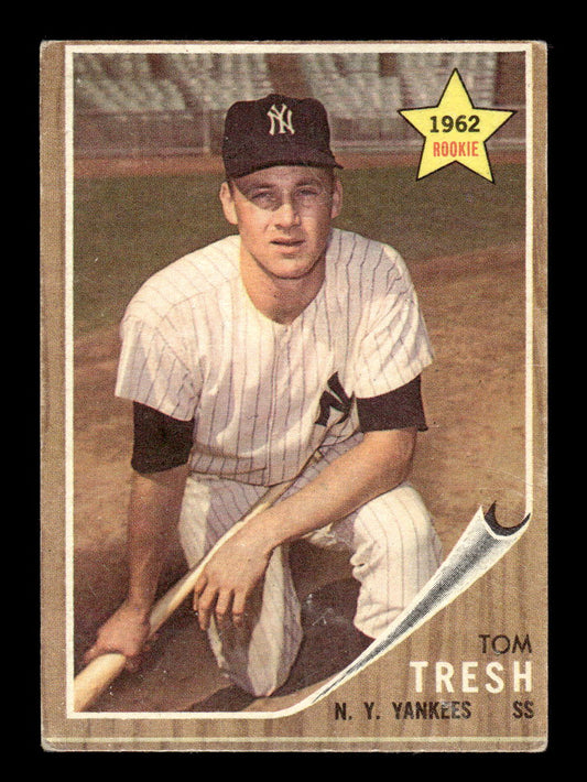1962 Topps #31 Tom Tresh New York Yankees EX CS26014586