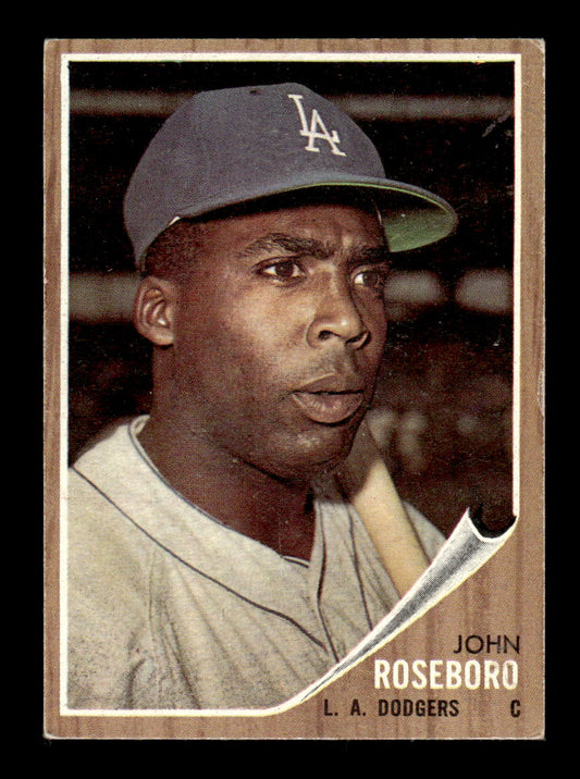 1962 Topps #32 John Roseboro Los Angeles Dodgers EX CS26014587