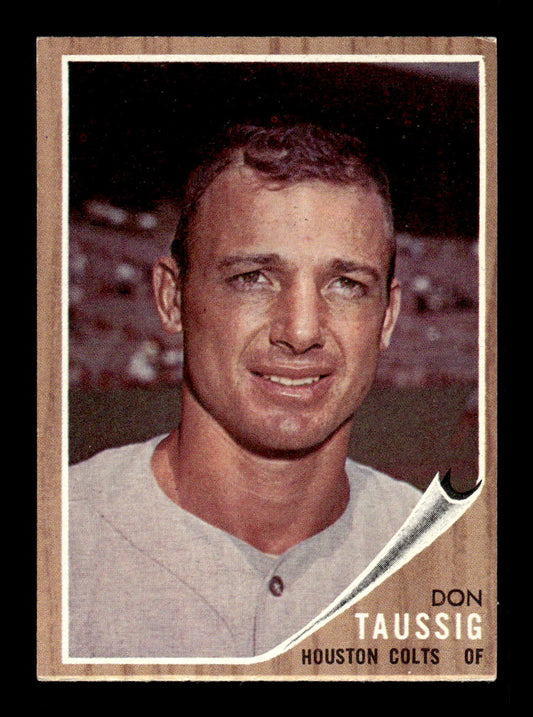 1962 Topps #44 Don Taussig Houston Colt .45s EX CS26014597