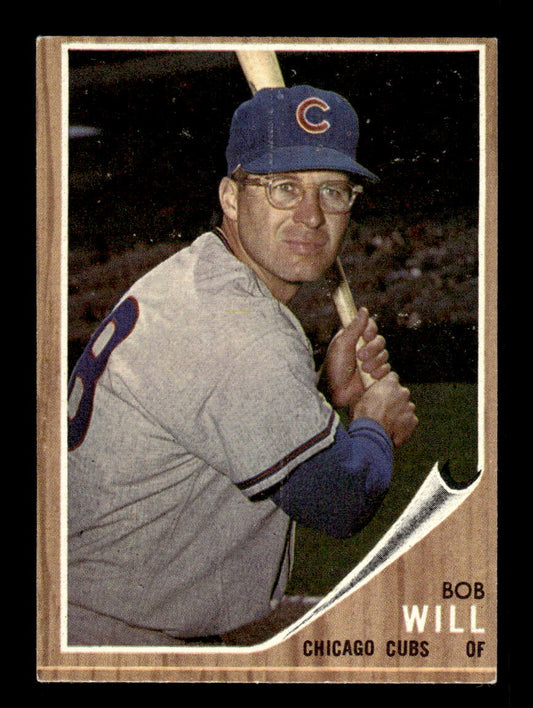 1962 Topps #47 Bob Will Chicago Cubs EX CS26014600
