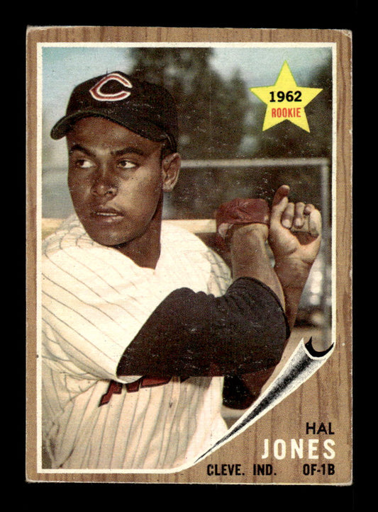 1962 Topps #49 Hal Jones Cleveland Indians EX CS26014602