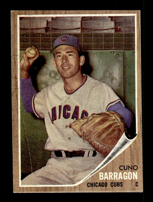 1962 Topps #66 Cuno Barragan Chicago Cubs EX CS26014611