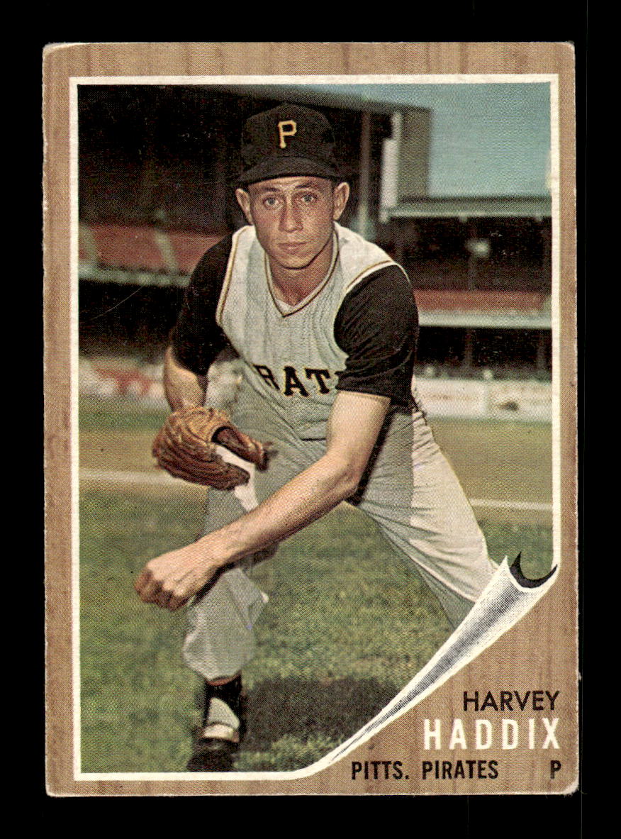 1962 Topps #67 Harvey Haddix Pittsburgh Pirates EX CS26014612