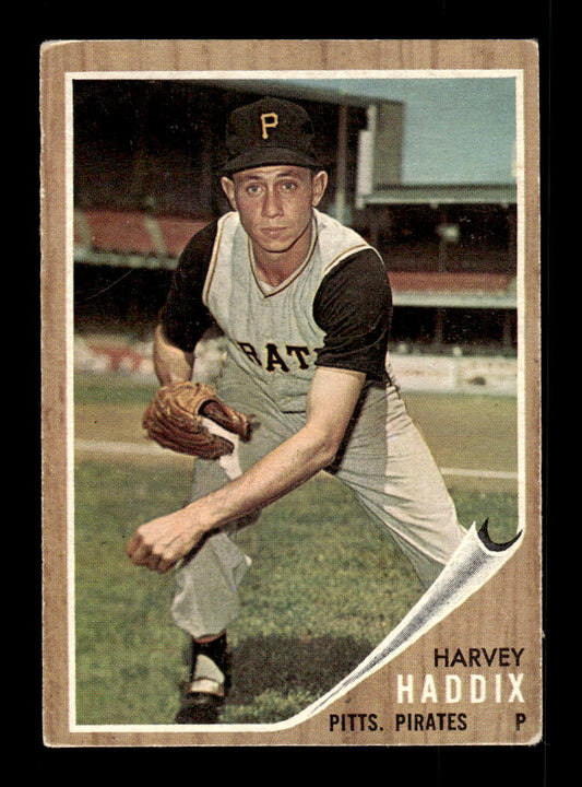 1962 Topps #67 Harvey Haddix Pittsburgh Pirates EX CS26014612