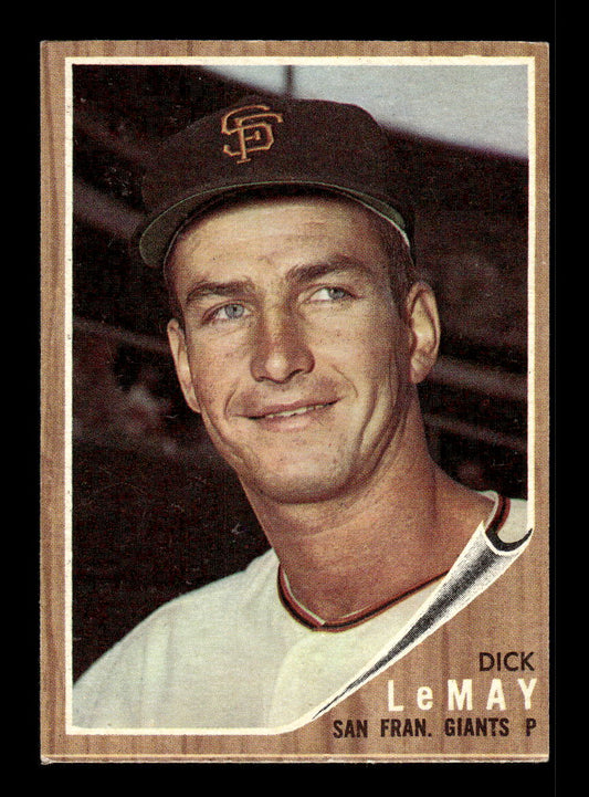 1962 Topps #71 Dick LeMay San Francisco Giants EX CS26014615
