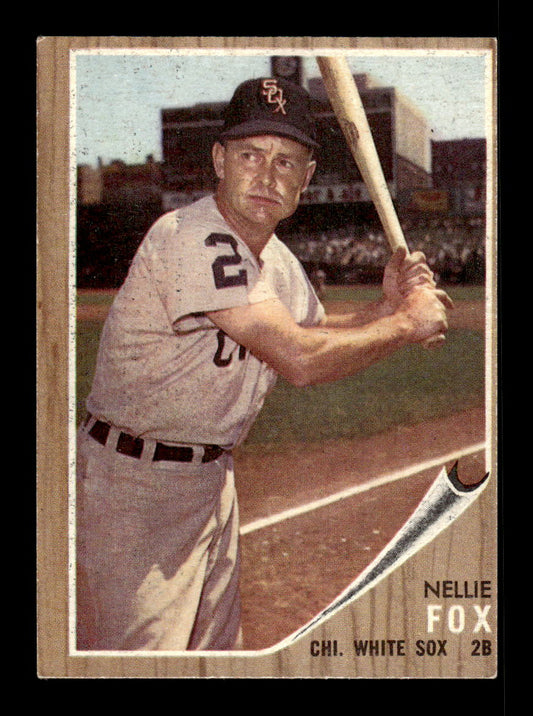 1962 Topps #73 Nellie Fox Chicago White Sox EX CS26014616