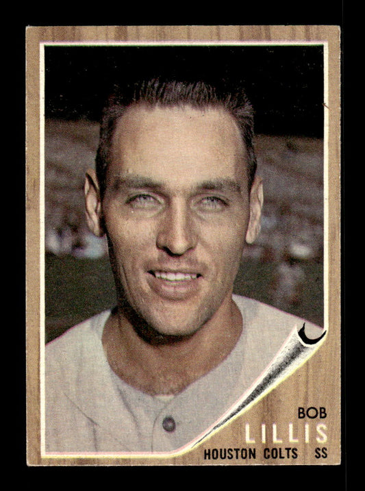 1962 Topps #74 Bob Lillis Houston Colt .45s EX CS26014617