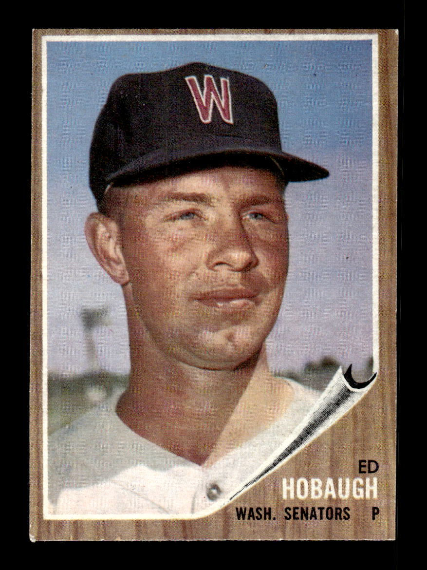 1962 Topps #79 Ed Hobaugh Washington Senators EX CS26014622