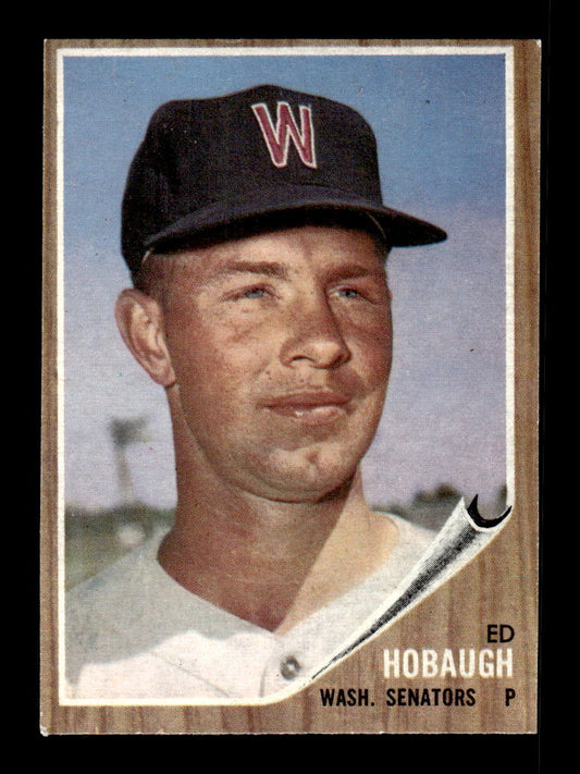 1962 Topps #79 Ed Hobaugh Washington Senators EX CS26014622