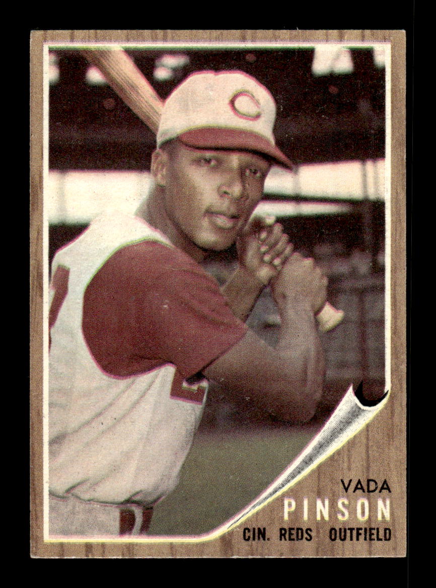 1962 Topps #80 Vada Pinson Cincinnati Reds EX CS26014623