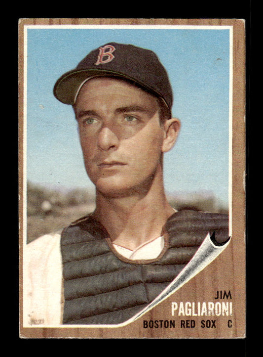 1962 Topps #81 Jim Pagliaroni Boston Red Sox EX CS26014624