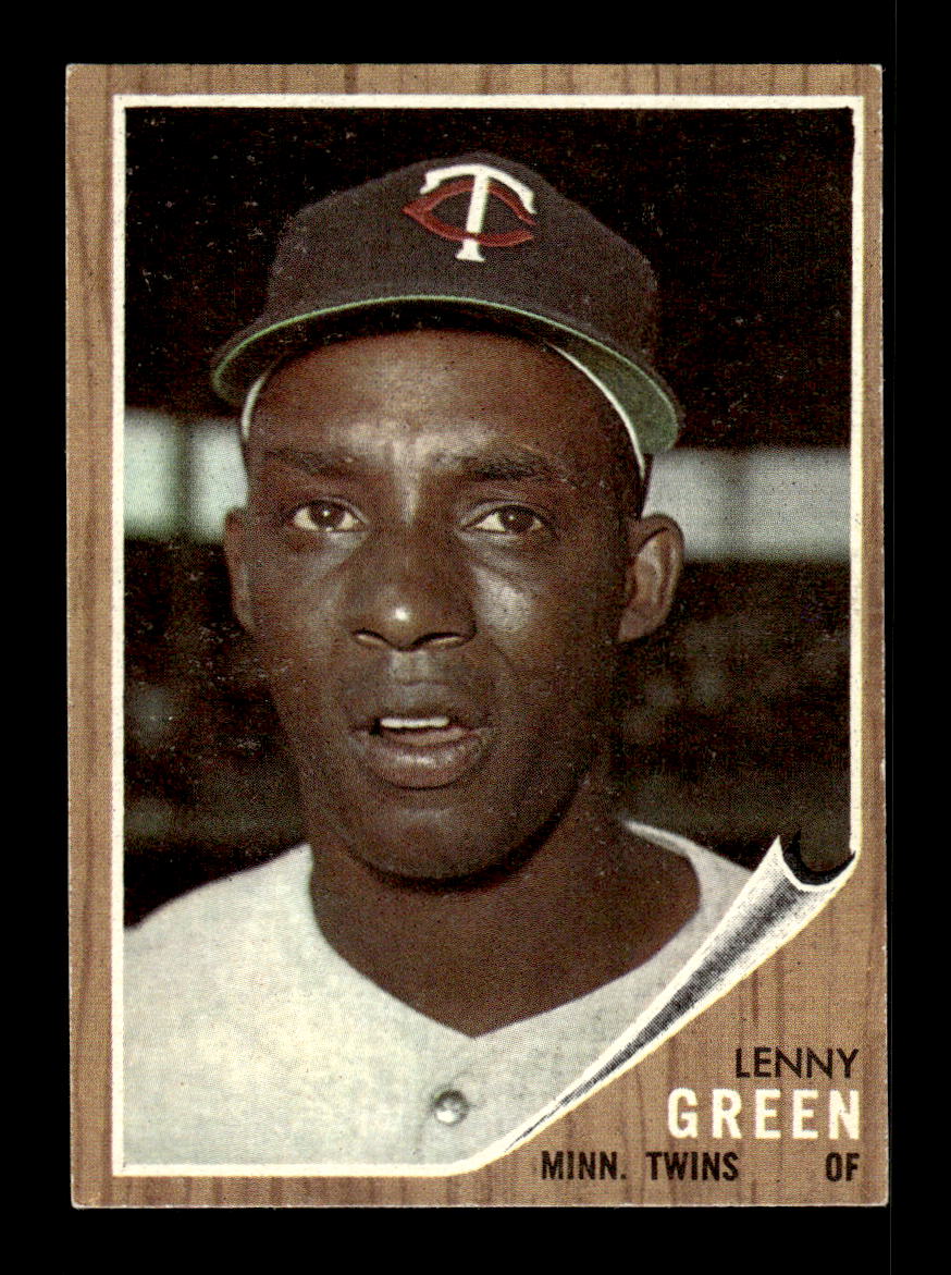 1962 Topps #84 Lenny Green Minnesota Twins EX CS26014627