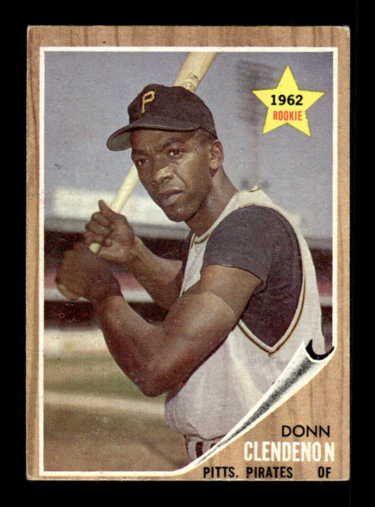 1962 Topps #86 Donn Clendenon Pittsburgh Pirates EX CS26014628