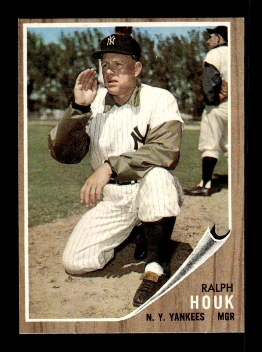 1962 Topps #88 Ralph Houk New York Yankees EX CS26014630