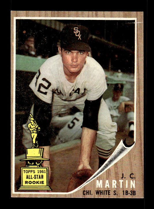 1962 Topps #91 J.C. Martin Chicago White Sox EX CS26014633