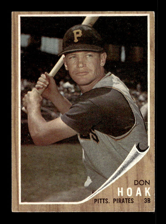 1962 Topps #95 Don Hoak Pittsburgh Pirates EX CS26014636