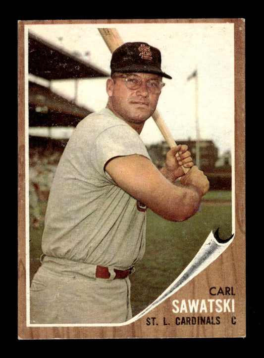 1962 Topps #106 Carl Sawatski St. Louis Cardinals EX CS26014645
