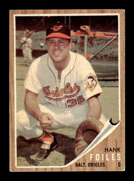 1962 Topps #112 Hank Foiles Baltimore Orioles EX CS26014649