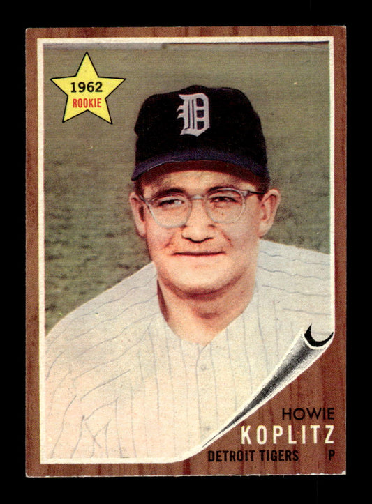 1962 Topps #114 Howie Koplitz Detroit Tigers EX CS26014650