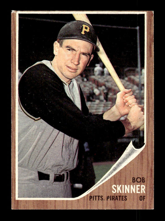1962 Topps #115a Bob Skinner Pittsburgh Pirates EX CS26014651