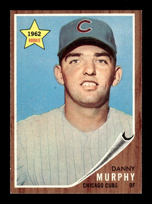 1962 Topps #119b Danny Murphy Chicago Cubs EX CS26014655