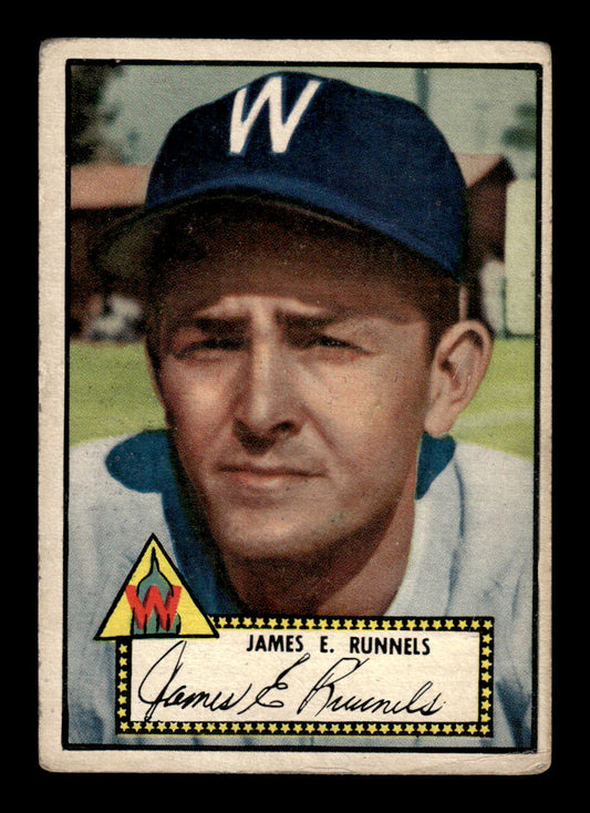 1952 Topps #2 Pete Runnels Washington Senators LOW GRADE CS26014686