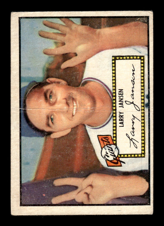 1952 Topps #5 Larry Jansen New York Giants LOW GRADE CS26014689