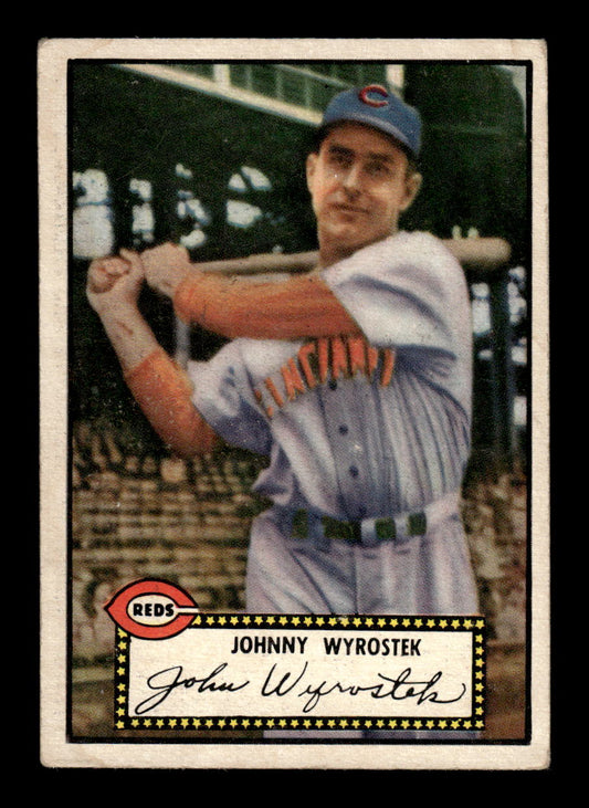 1952 Topps #13 Johnny Wyrostek Cincinnati Reds LOW GRADE CS26014695