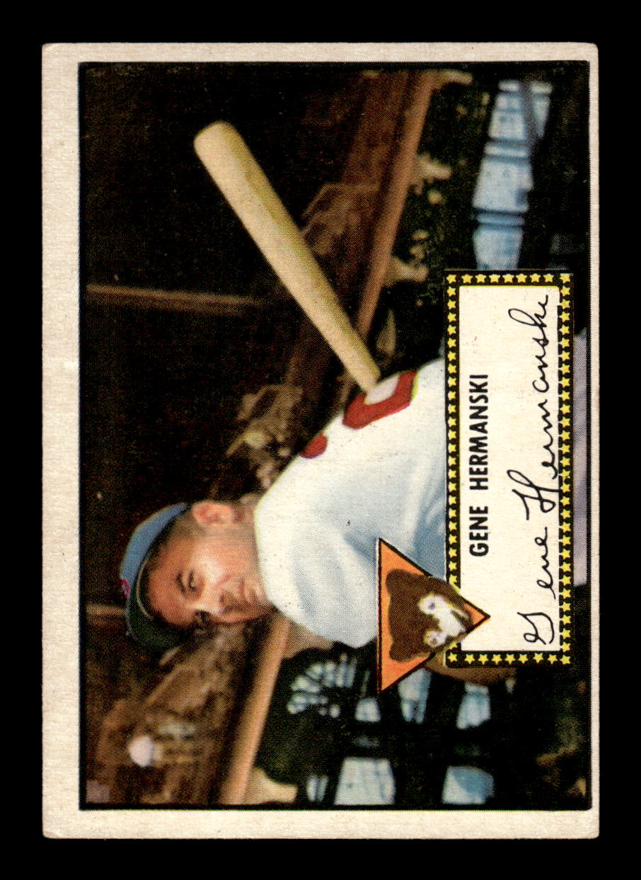 1952 Topps #16 Gene Hermanski Chicago Cubs LOW GRADE CS26014697