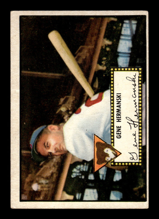 1952 Topps #16 Gene Hermanski Chicago Cubs LOW GRADE CS26014697