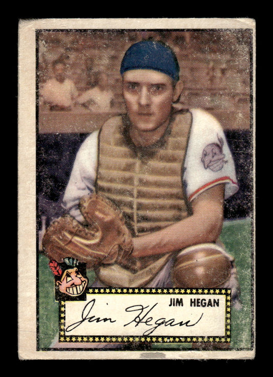 1952 Topps #17 Jim Hegan Cleveland Indians LOW GRADE CS26014698