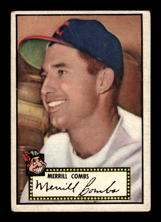 1952 Topps #18 Merrill Combs Cleveland Indians LOW GRADE CS26014699