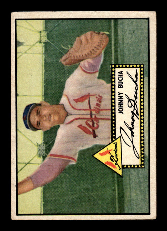1952 Topps #19 Johnny Bucha St. Louis Cardinals LOW GRADE CS26014700