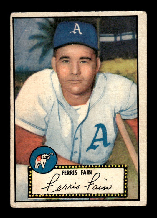 1952 Topps #21 Ferris Fain Philadelphia Athletics LOW GRADE CS26014702