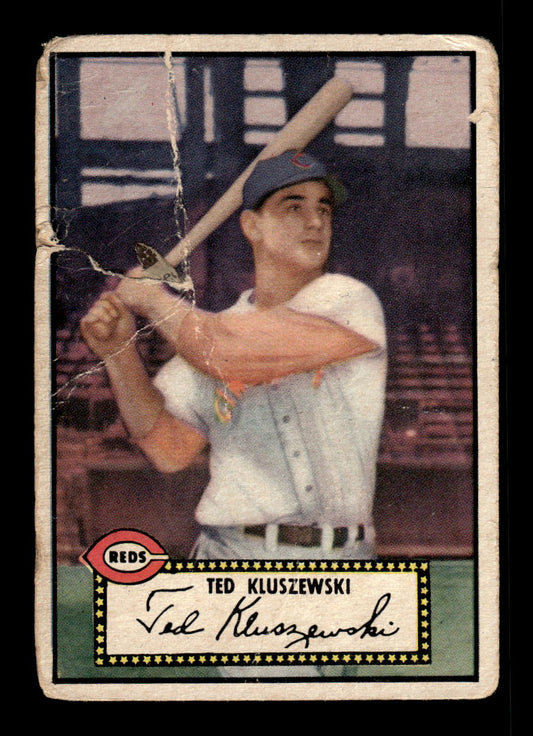 1952 Topps #29 Ted Kluszewski Cincinnati Reds LOW GRADE CS26014709