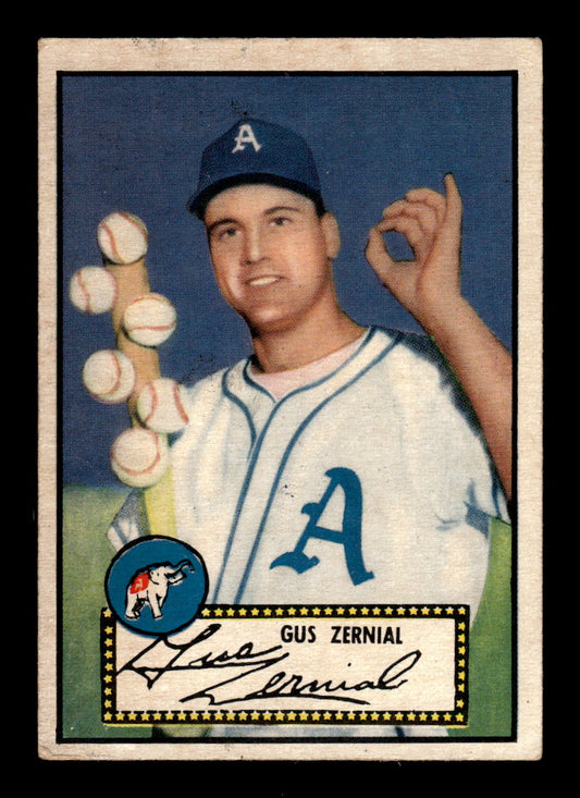 1952 Topps #31 Gus Zernial Philadelphia Athletics LOW GRADE CS26014711