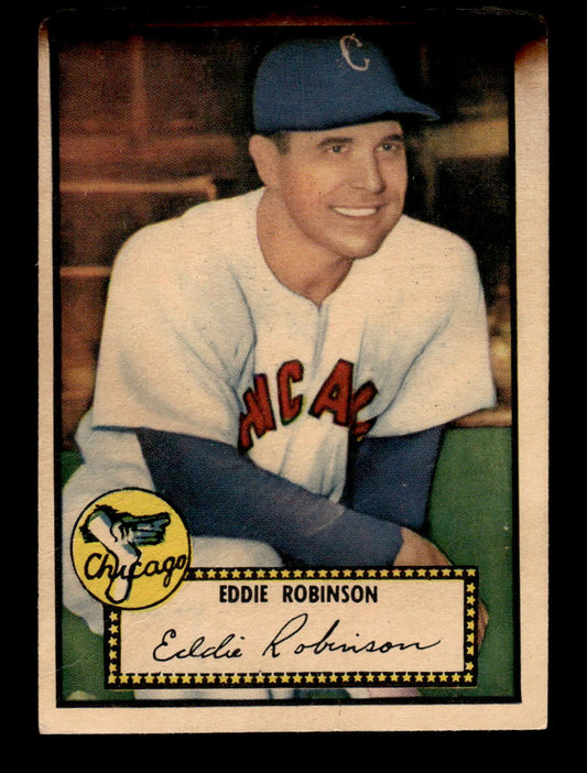 1952 Topps #32 Eddie Robinson Chicago White Sox LOW GRADE CS26014712