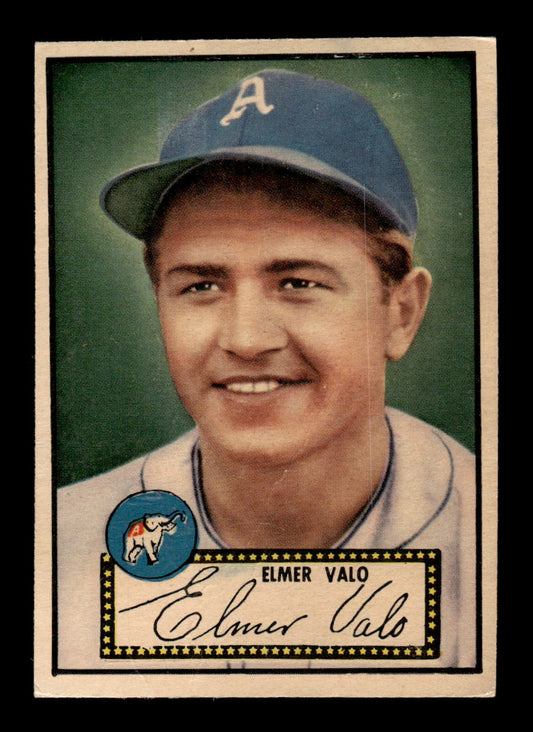 1952 Topps #34 Elmer Valo Philadelphia Athletics LOW GRADE CS26014713