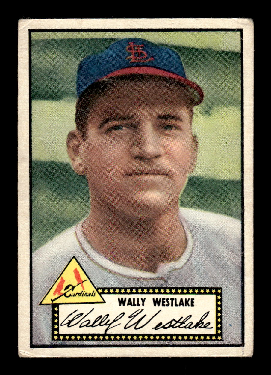1952 Topps #38 Wally Westlake St. Louis Cardinals LOW GRADE CS26014715