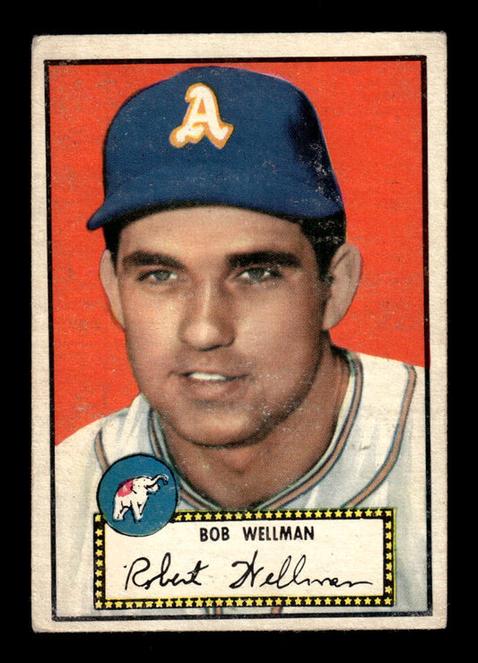 1952 Topps #41 Bob Wellman Philadelphia Athletics LOW GRADE CS26014718