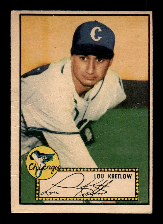 1952 Topps #42 Lou Kretlow Chicago White Sox LOW GRADE CS26014719