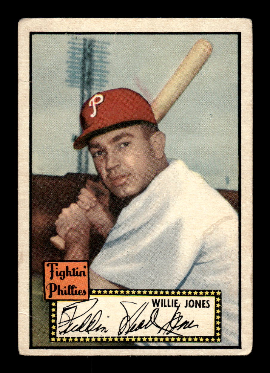 1952 Topps #47 Willie Jones Philadelphia Phillies LOW GRADE CS26014724
